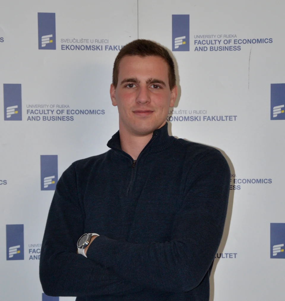 Artur Moraal, predsjednik studentskog zbora Ekonomskog fakulteta u Rijeci