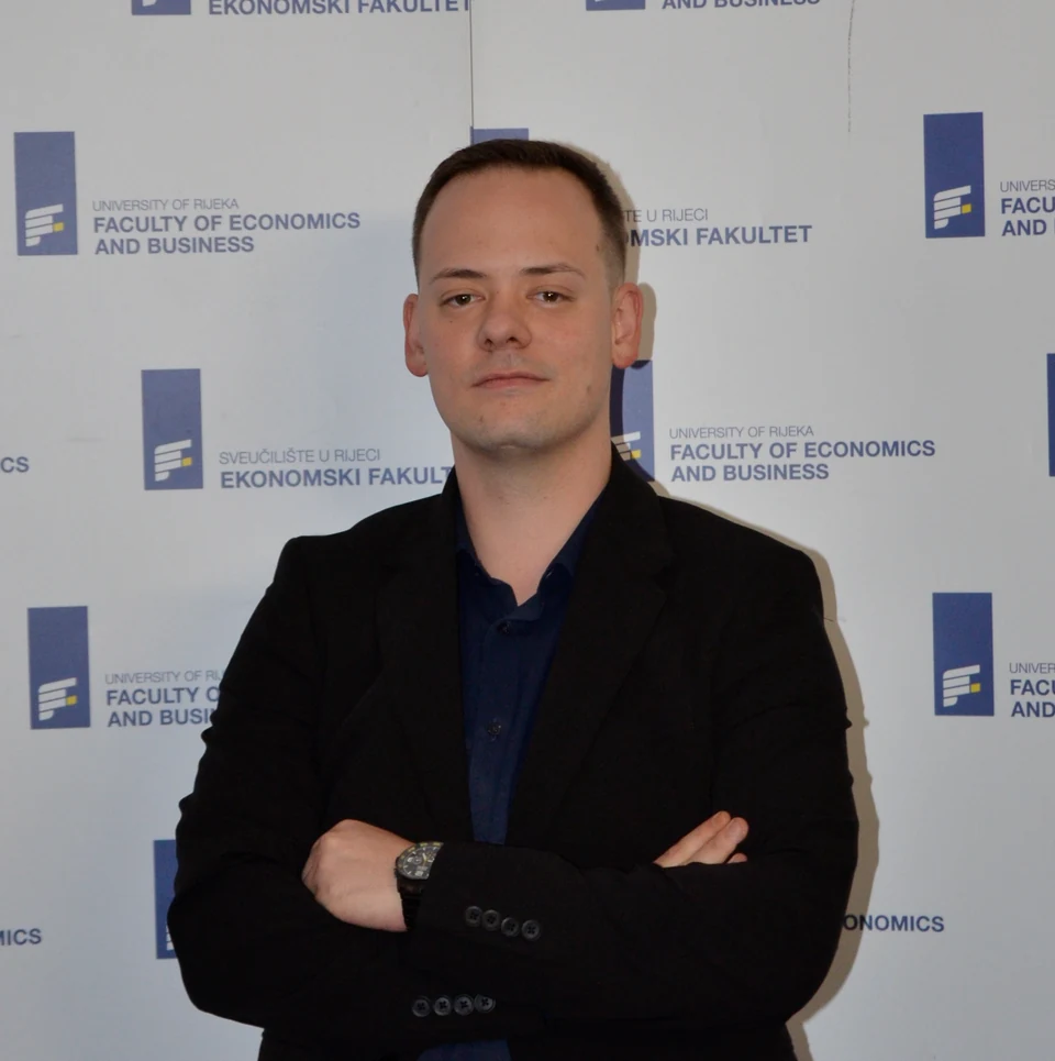 Vedran Španjol Pandelo, dopredsjednik studentskog zbora Ekonomskog fakulteta u Rijeci